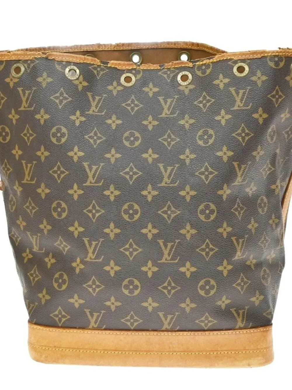 LOUIS VUITTON Noe GM Drawstring Shoulder Bag Monogram Leather BN M42224 35YJ389